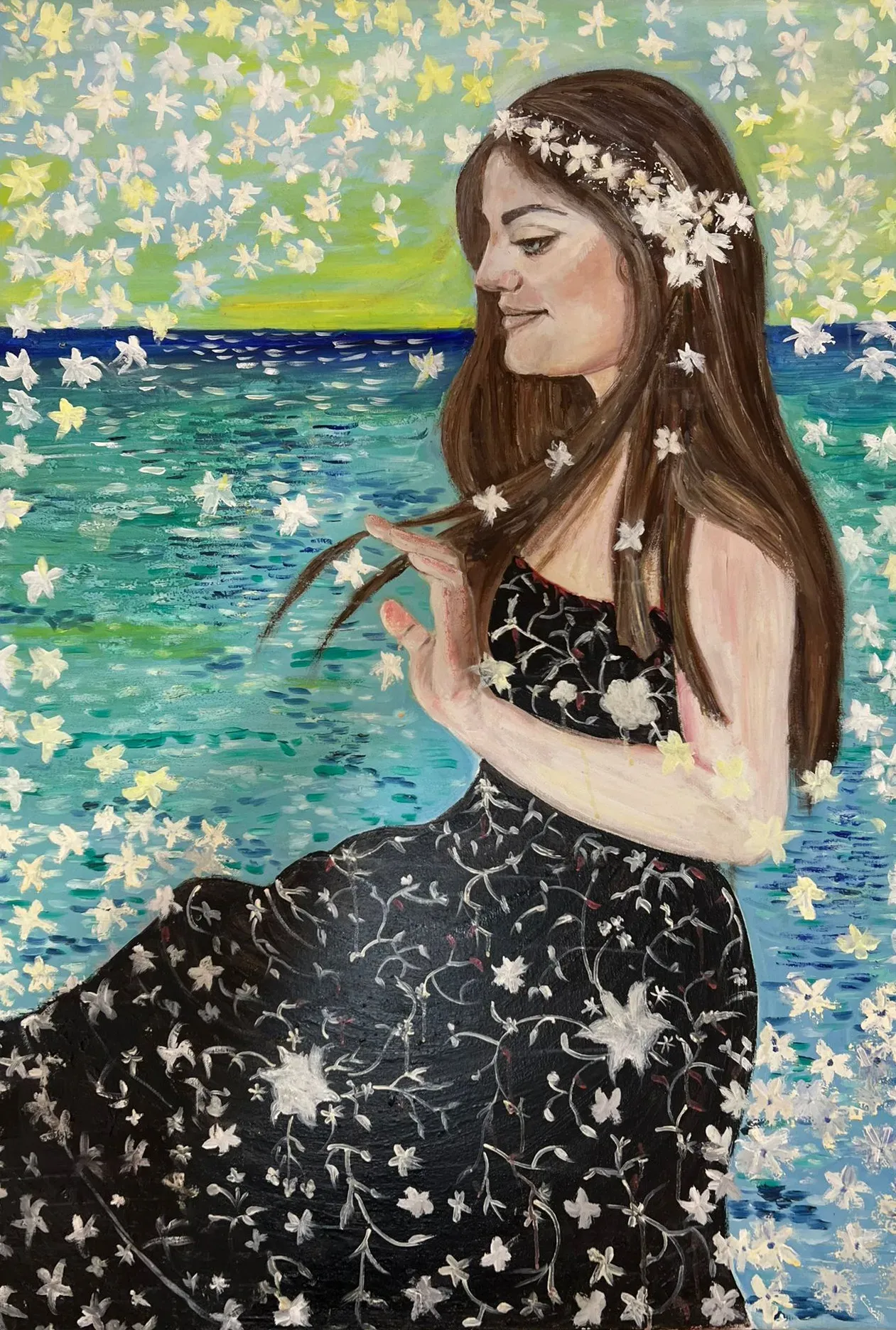 Angel of Summer — Oil on canvas