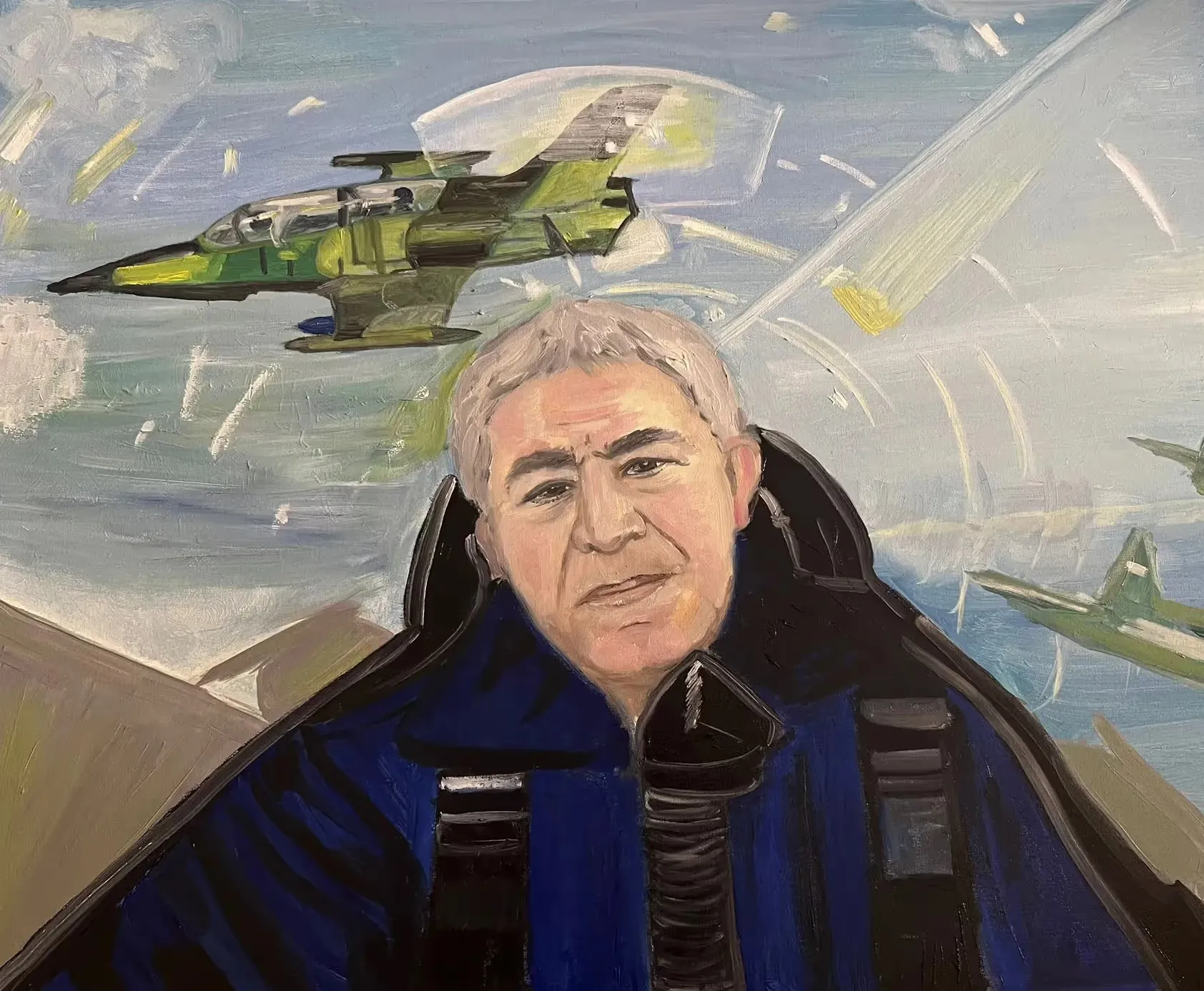 Pilot — Oil on canvas